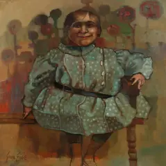 Joan Erbe, Image of the Past, Oil on canvas