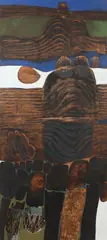 Benjamin Wigfall, Untitled: Two Works, UNTITLED: TWO WORKS, oil on wood panel