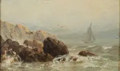 Kate White Newhall, Marblehead Neck, Oil on panel