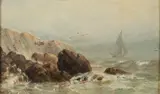 Kate White Newhall, Marblehead Neck, Oil on panel