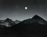 Ansel Adams, Moonrise from Glacier Point