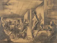Drawing Class by Andrea de Zerega, Pencil, sold Jun 2016