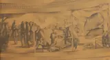 Study for Mural in U.S by Andrea de Zerega, Charcoal, offered Jun 2016