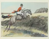 John Board, Ritchley Manor, Watercolor
