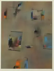 David Blackburn, Abstract Squares, ABSTRACT SQUARES, pastel
