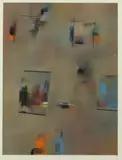 David Blackburn, Abstract Squares, ABSTRACT SQUARES, pastel