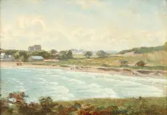 East Hampton by Louis Ernest Delius, Oil on board, sold Jun 2016