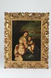 Madonna and Child by Continental School, MADONNA AND CHILD, oil on canvas, sold Jun 2016