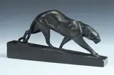 Maurice Prost, Panthére Marchant, Bronze - Height: 7 1/2 in. x 14 1/2 in
