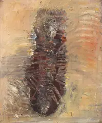 Untitled by Joyce Pensato, Oil on canvas, sold Jun 2016