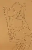 Portrait of Margaret Cogswell by American School, PORTRAIT OF MARGARET COGSWELL, ink on paper, offered Jul 2016