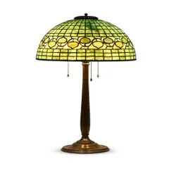 Tiffany Studios, "Vine Border" Table Lamp