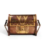 Erhard and Sohne Jugendstil Box, Germany, early 20th century, mahogany and brass, unmarked, ht. 4 3/4, lg. handle-to-handle 8 1/2, wd. 4 in. (ht. 12 cm., wd. 21.5, dp. 10 cm)., Germany, early 20th century, mahogany and brass, unmarked, ht