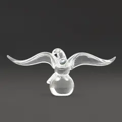 James Houston, for Steuben Crystal "Eagle on Ball" Sculpture