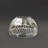Engraved Crystal Paperweight by Alexander Joseph von Steuben, sold Jan 2023