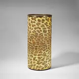 Untitled by Piero Fornasetti, Lithographic transfer-printed, lacquered and hand-painted metal, brass, sold Feb 2023
