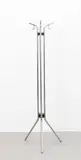 Pe'l, Hat and coat stand, model no. G9, 1933-1936, Chromium-plated tubular steel, painted steel