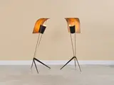 Pierre Guariche, Paire de lampadaires mod. "G30" dit "Cerf-Volant"