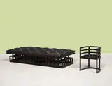 Richard Meier, Ensemble comprenant une maquette de lit de repos et une maquette de fauteuil