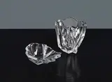 Tapio Wirkkala, Ensemble de deux vases mod. "Iceberg" et "Iceblock"