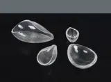 Tapio Wirkkala, Ensemble de quatre coupes, A set of four engraved dishes in line cut glass by Tapio Wirkkala designed circa 1950