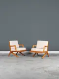 Olavi Hänninen, Paire de fauteuils mod. dit "Boomerang"