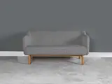 Rare canapé by Tove Et Edvard Kindt-Larsen, A rare sofa in oak and fabric by Tove and Edvard Kindt-Larsen, designed in 1959 and executed by Thorvald Madsen circa 19, offered Nov 2023