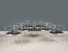 Henning Larsen, Ensemble de six chaises mod. "9230"