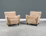 Fritz Hansen, Paire de fauteuils mod. 1669