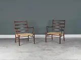 Ole Wanscher, Paire de fauteuils mod. "PJ-149" dit "Colonial"