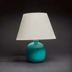 Pied de lampe by Jean Besnard, A monogrammed lamp in enamelled ceramic by Jean Besnard designed circa 1926/1927, offered May 2023