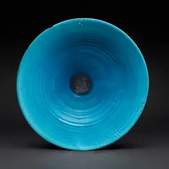 Grand plat "Exposition des Arts décoratifs" by Jean Besnard, A signed large plate in enamelled ceramic by Jean Besnard designed for the "Exposition des Arts décoratifs" in 1925, offered May 2023