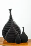 Ron Arad, Suite de quatre vases "4 to Tango" (Black)