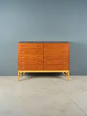 Commode by Børge Mogensen, A chest with ten drawers in teak by Børge Mogensen circa 1960, edition C, offered May 2023