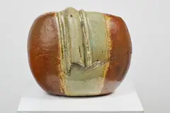 Philippe Lambercy, Vase, A stamped vase in enamelled ceramic by Philippe Lambercy circa 1970-1980