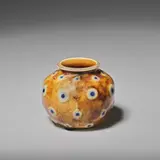 Martin Brothers, Small 'Peacock Eye' vase