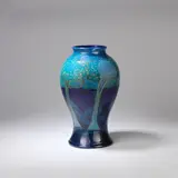 William Moorcroft, Large 'Moonlit Blue' vase