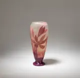 'Crocus' cameo vase by Émile Gallé, circa 1900, Cameo glass, double overlaid and fire-polished, offered Dec 2023