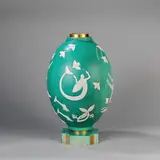 'Wedgwood Bicentenary Competition' vase, dated 1930 by Emmanuel Tjerne For Wedgwood, Ceramic, decorated in relief and sgraffito with a centaur with bow and arrow on one side and a mermaid on the other, sold Dec 2023