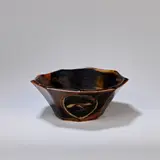 Kanjiro Kawai, Bowl, circa 1935, Stoneware, layered iron over tenmoku glazes