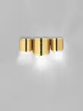 Warren Platner, Wall light, from the Associates for Sea Containers House Hotel, London, 1978, Brass, painted steel