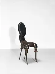 'Kitchen' chair, designed 1986 by Tom Dixon, Steel, sold Oct 2023