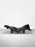 'Waves' sofa, model no. EJ 142 by Anne-Mette Jensen and Morten Ernst, circa 1994, Leather, painted fiberglass, sold Oct 2023