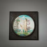 Théodore Deck and Joseph-Victor Ranvier, Pictorial ceramic plaque, 1867, Pictorial ceramic plaque, 1867