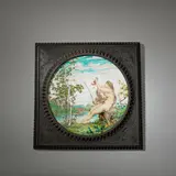 Théodore Deck and Joseph-Victor Ranvier, Pictorial ceramic plaque, 1867, Pictorial ceramic plaque, 1867