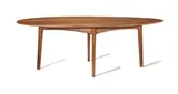 David Powell, Oval dining table, circa 1955