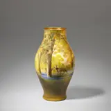 Arthur Eaton, for Royal Doulton, circa 1910, Hand-painted porcelain
