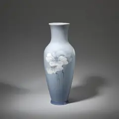 Jenny Mayer, for Royal Copenhagen, 1924, Porcelain, painted with white poppies and seed pods