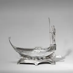 Wmf, Gondola centrepiece, model no.409, circa 1900