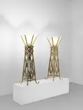 B.J.A. Smith, Untitled, Painted copper, glass